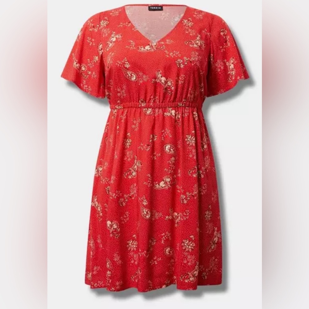 Torrid Joy Paisley Adrenaline Rush size 2 (2X) NWT - Picture 5 of 5